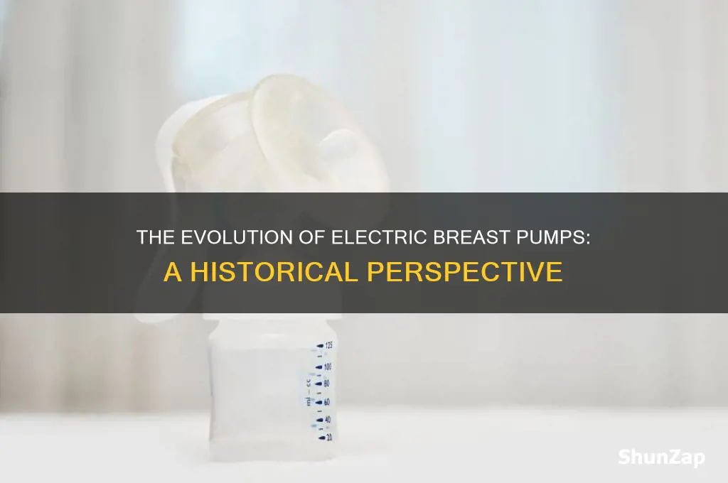 when did electric breast pumps come out