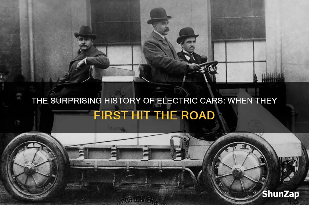 when did electric cars come out