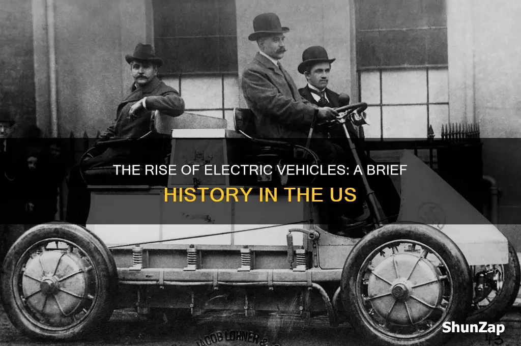 when did electric cars come to being in the us