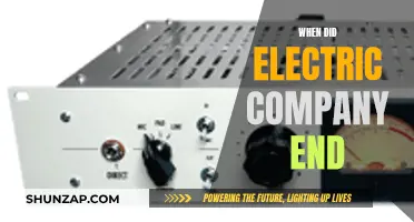 Electric Company's End: A Historical Perspective