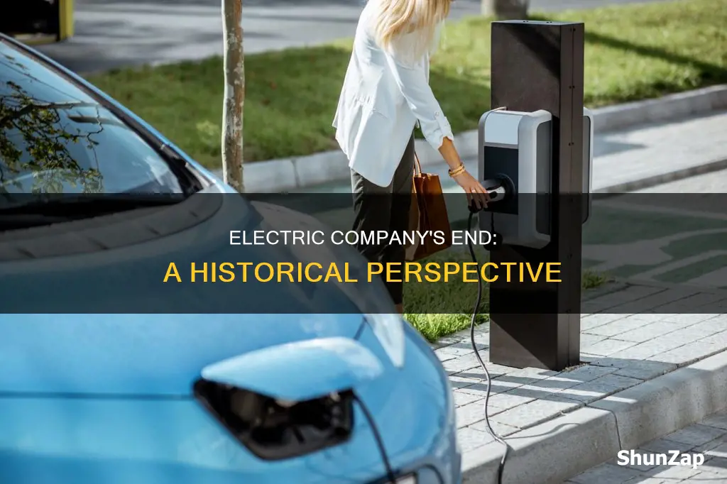 when did electric company end
