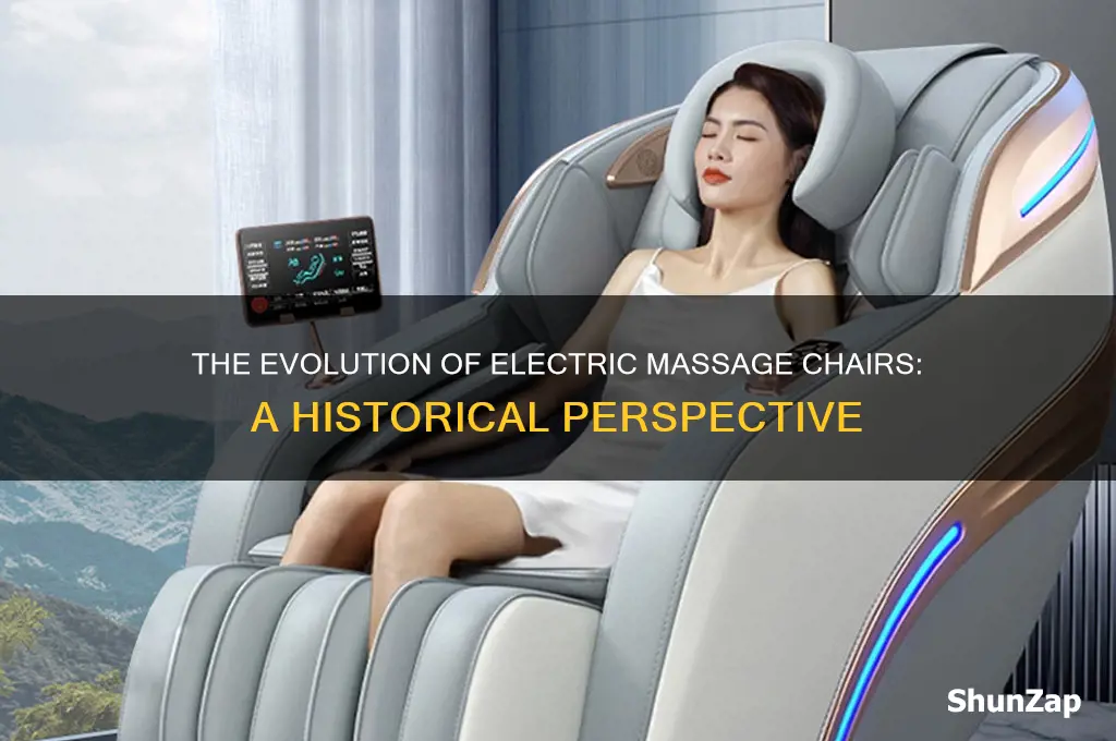 when did electric massage chairs first exist