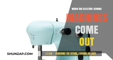 The Evolution of Sewing: Electric Machines Emerge