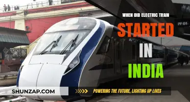 The Evolution of Electric Trains in India