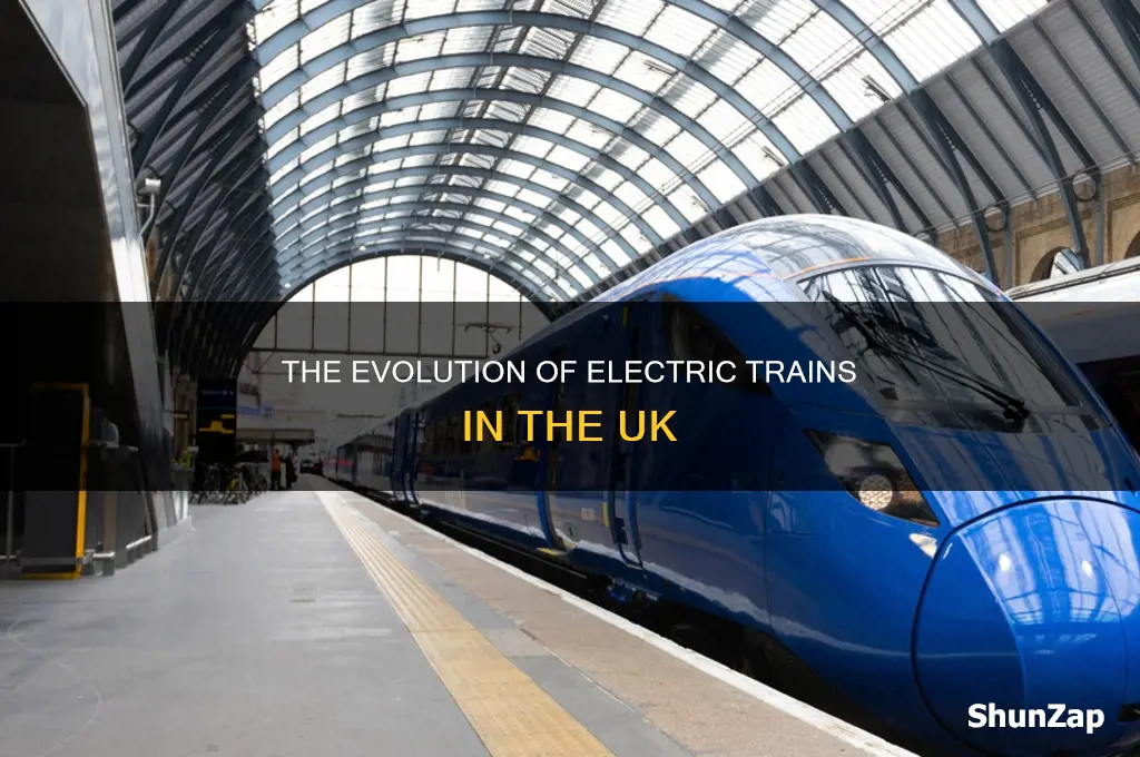 when did electric trains start in uk