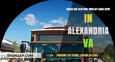Alexandria VA's Electric Trolley Cars: When Did They Disappear?