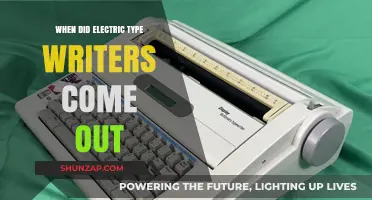 The Evolution of Electric Typewriters: A Historical Overview