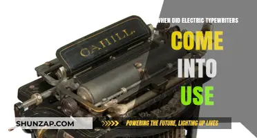 The Rise of Electric Typewriters: A Historical Overview