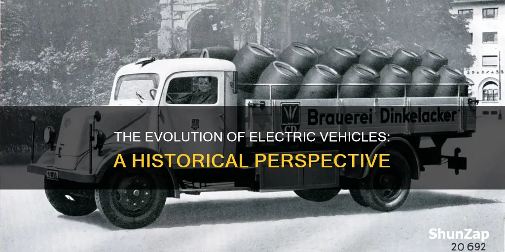 when did electric vehicle market start