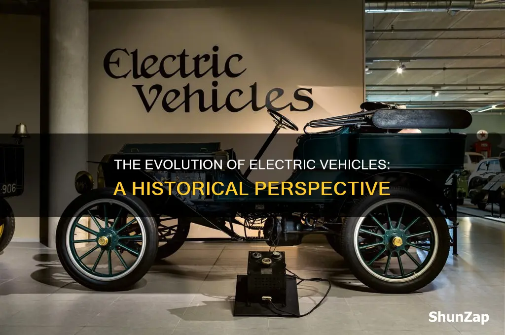 when did electric vehicles come out