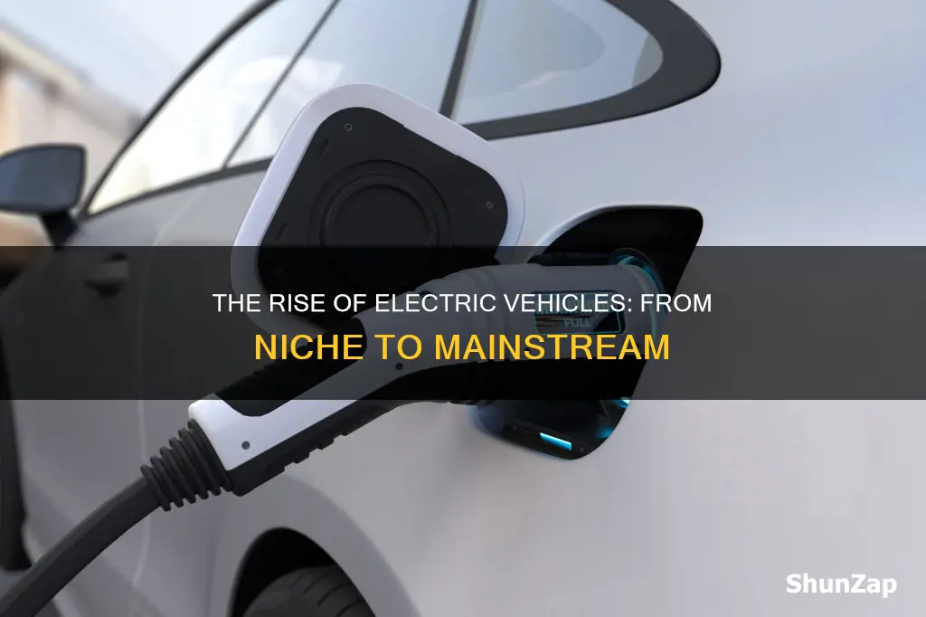 when did electric vehicles havea huge rise
