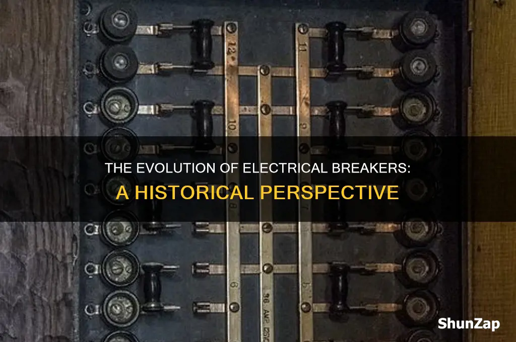 when did electrical breakers start being used