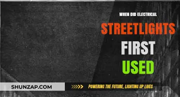 The Dawn of Electrical Streetlights: A Historical First