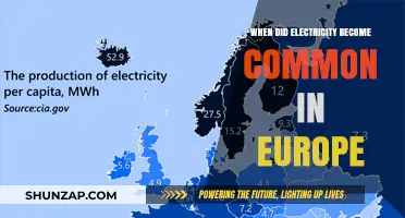 Electricity's Arrival in Europe: A Historical Perspective