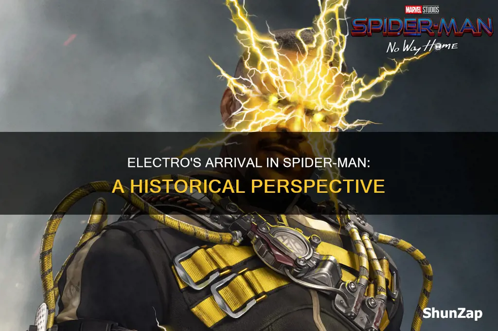 when did electro come out in spiderman