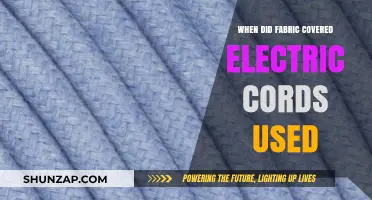 The Era of Fabric-Covered Electric Cords: A Historical Overview