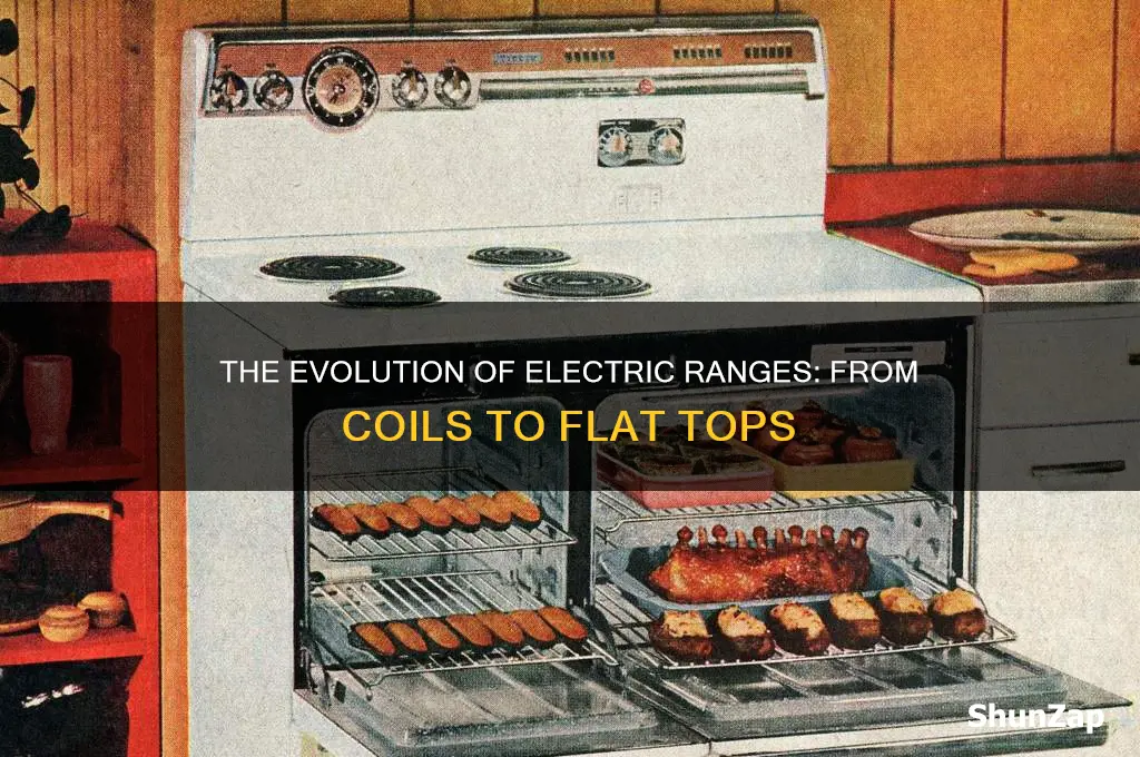 when did flat electric ranges come out