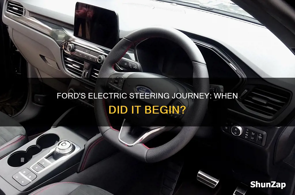 when did ford start making electric steering