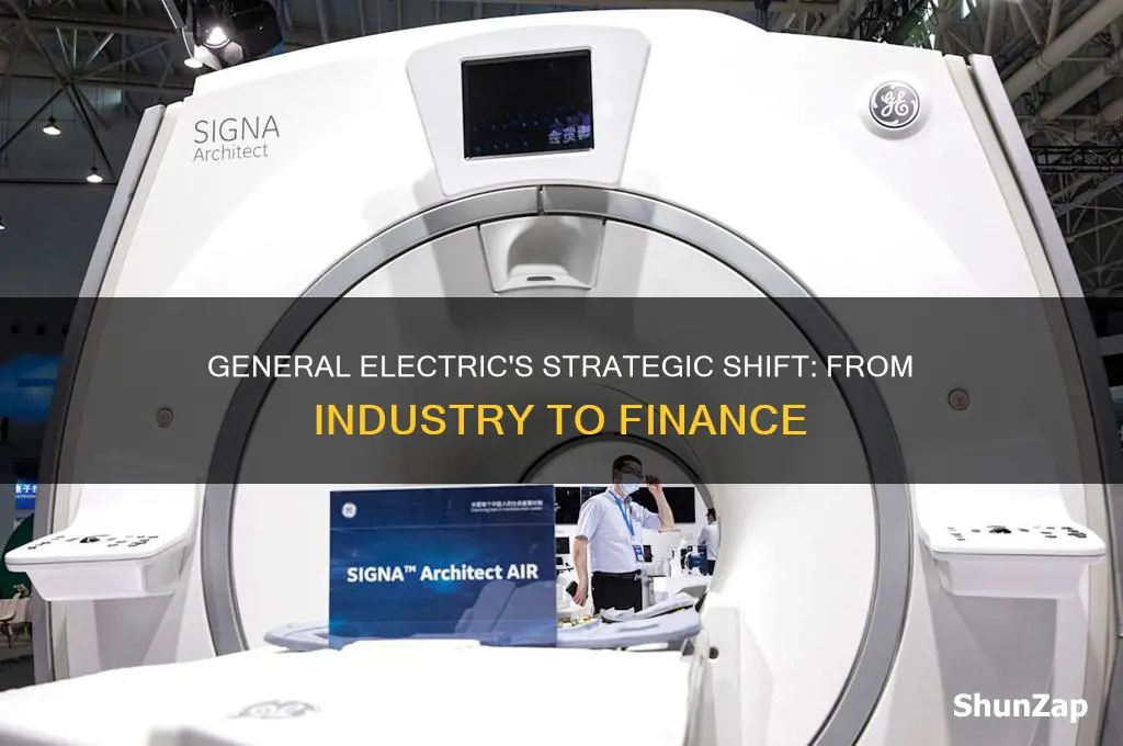 when did general electric switch to financing