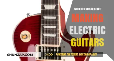 The Evolution of Gibson Electric Guitars