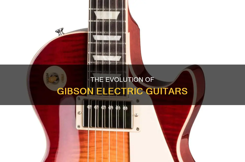 when did gibson start making electric guitars