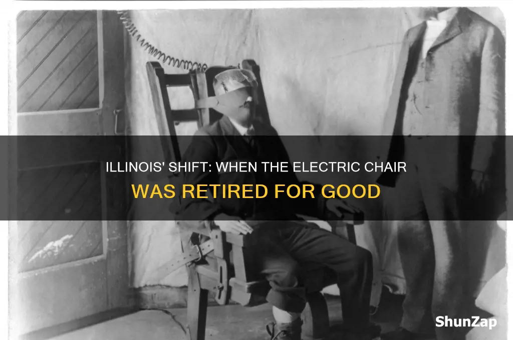 when did illinois stop using the electric chair