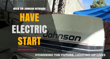 Johnson Outboard's Electric Start: A Historical Overview