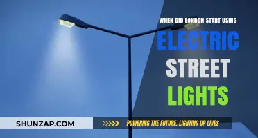 London's Electric Street Lights: A Historical Shift to Illumination