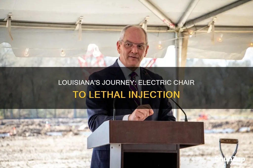 when did louisiana abolish the electric chair
