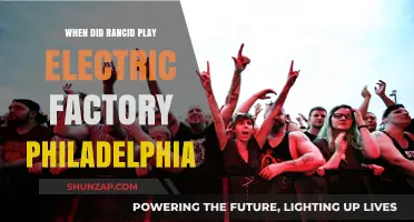 Rancid's Electric Factory Performance in Philadelphia