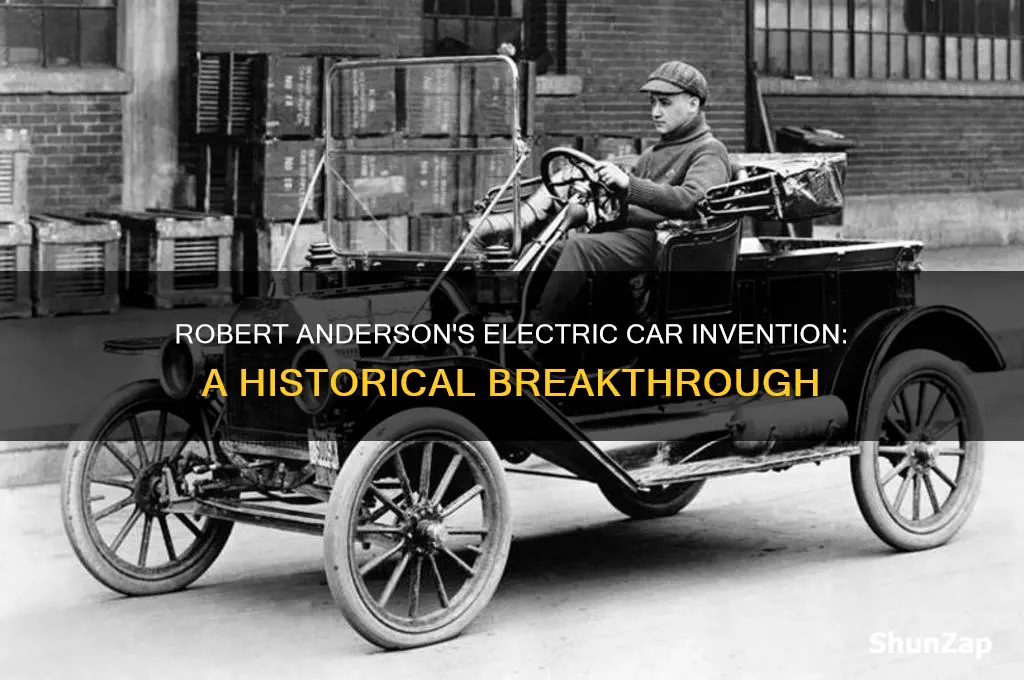 when did robert anderson invented the electric car
