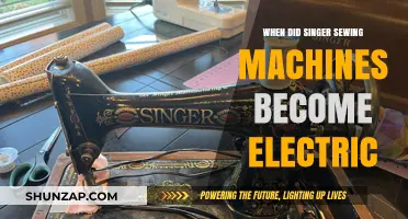 The Evolution of Singer Sewing Machines: Electric Revolution