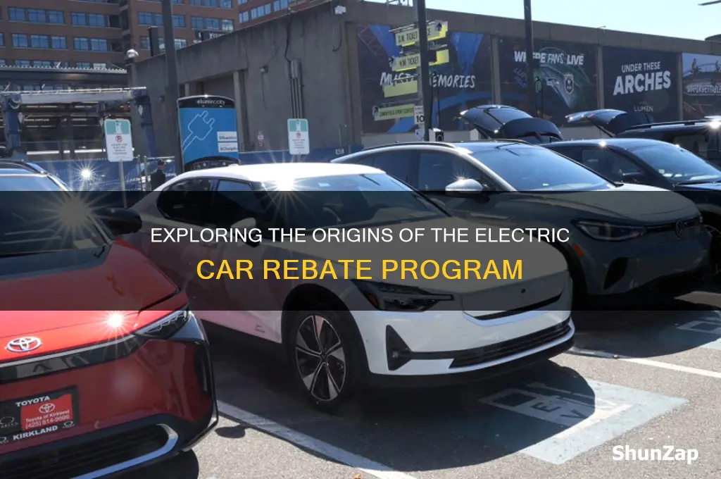 when did the electric car rebate start