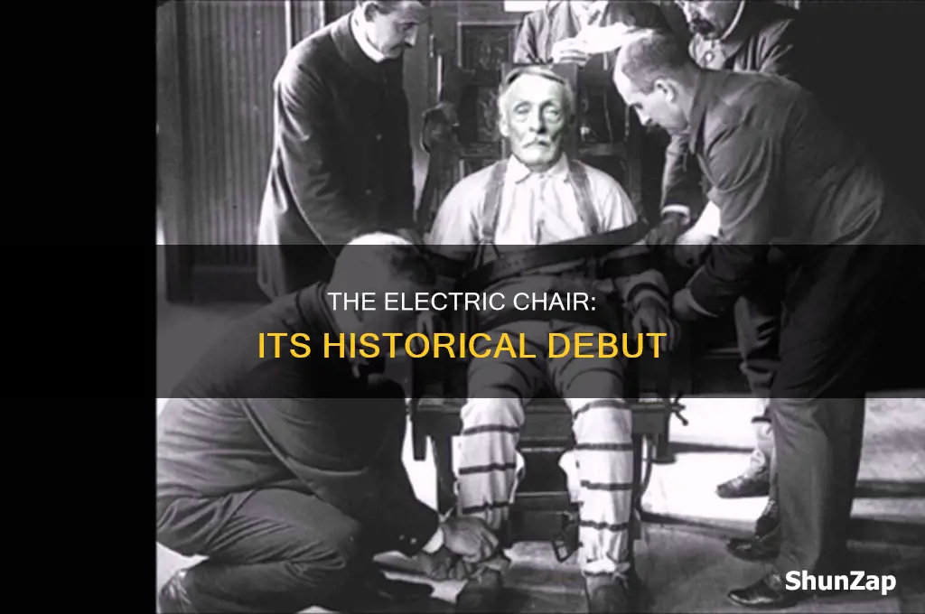when did the electric chair come out