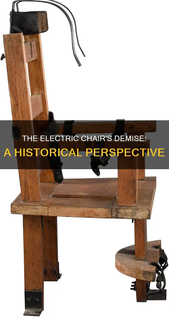 when did the electric chair go away
