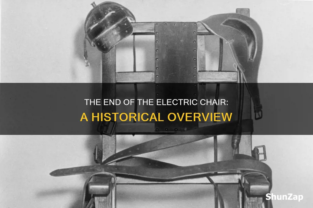 when did the electric chair stop being used