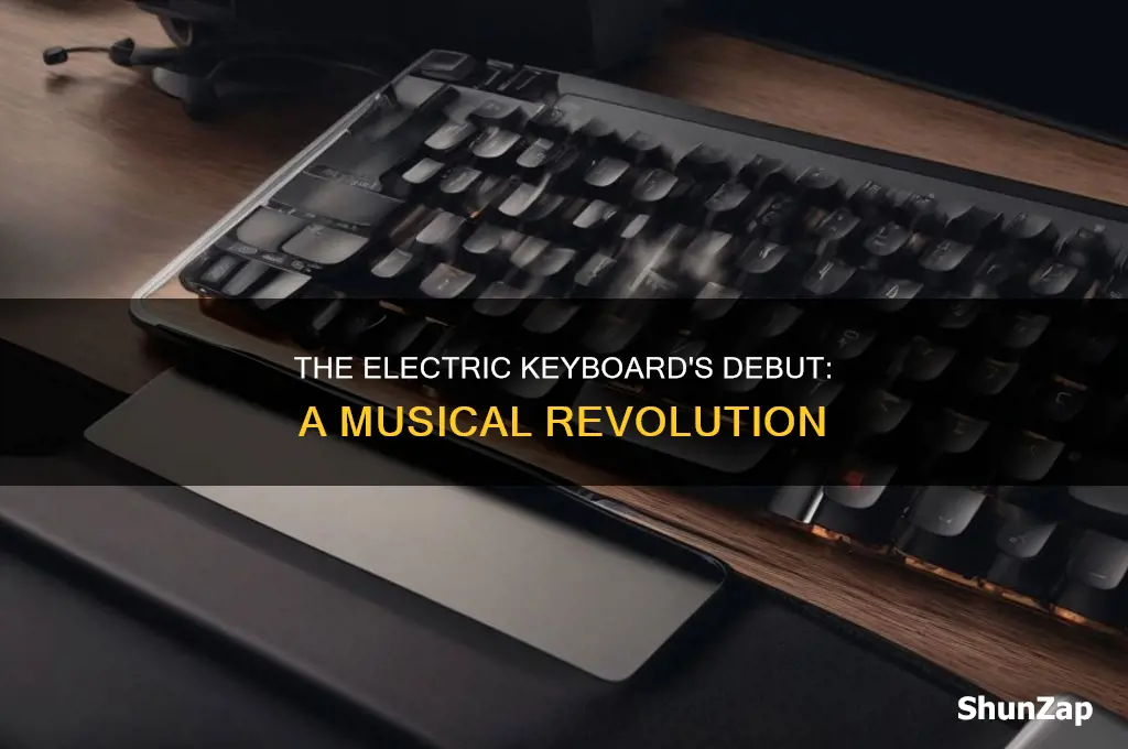 when did the electric keyboard come out