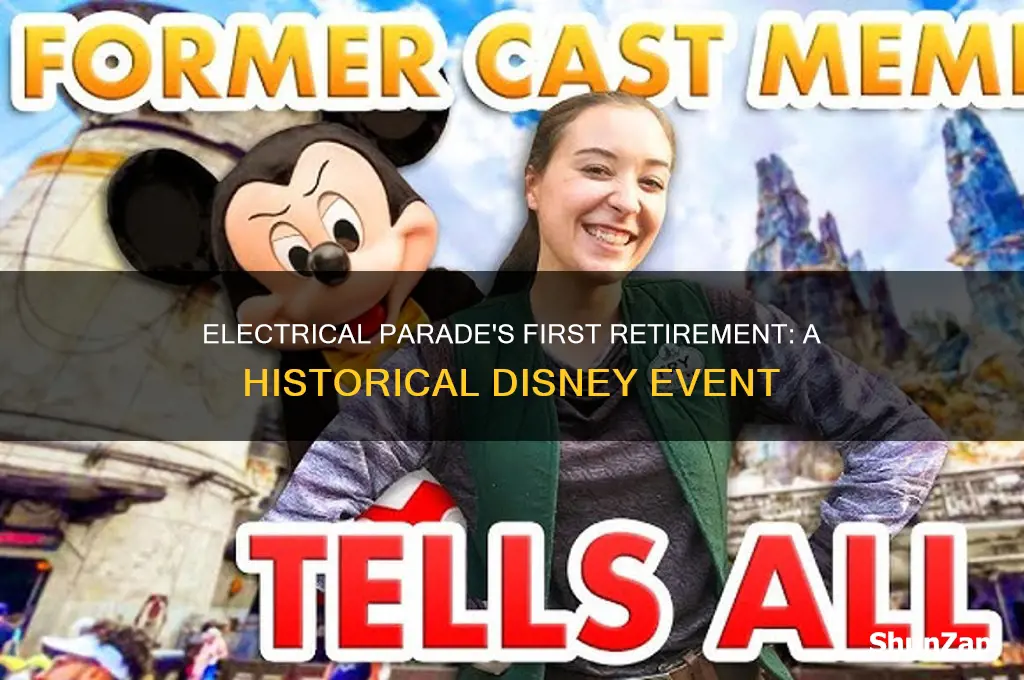 when did the electrical parade first retire