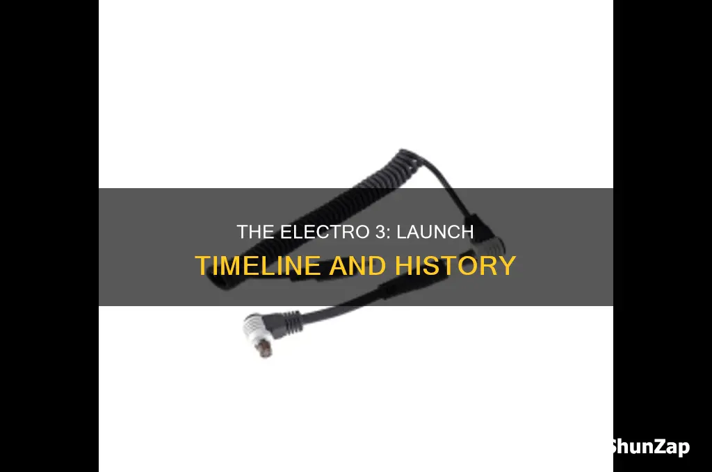 when did the electro 3 come out