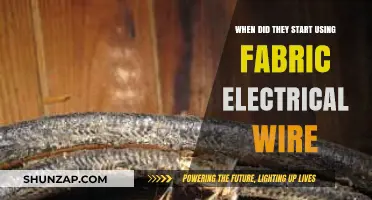 The Evolution of Fabric-Insulated Electrical Wiring: A Historical Overview