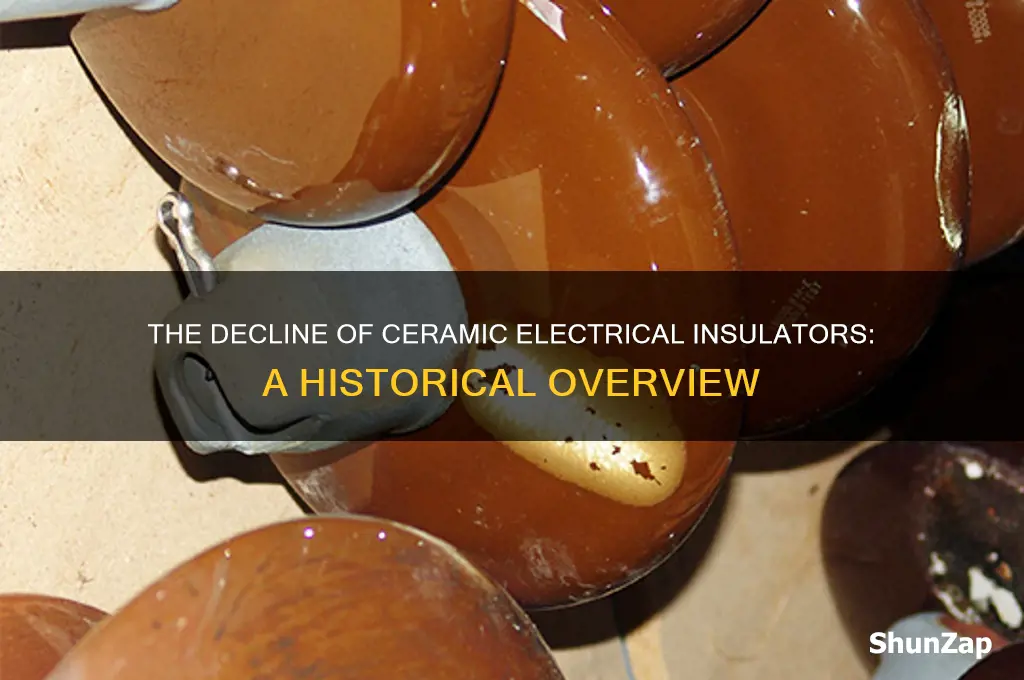 when did they stop using ceramic electrical