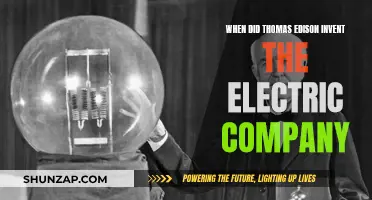 Thomas Edison's Electric Company: A Revolutionary Invention