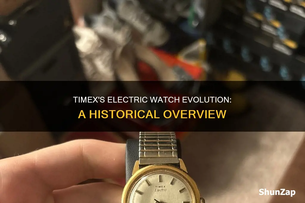 when did timex start making electric watches