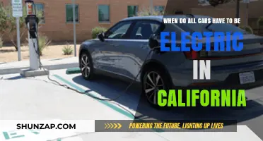 California's Electric Vehicle Mandate: When Will All Cars Go Green?