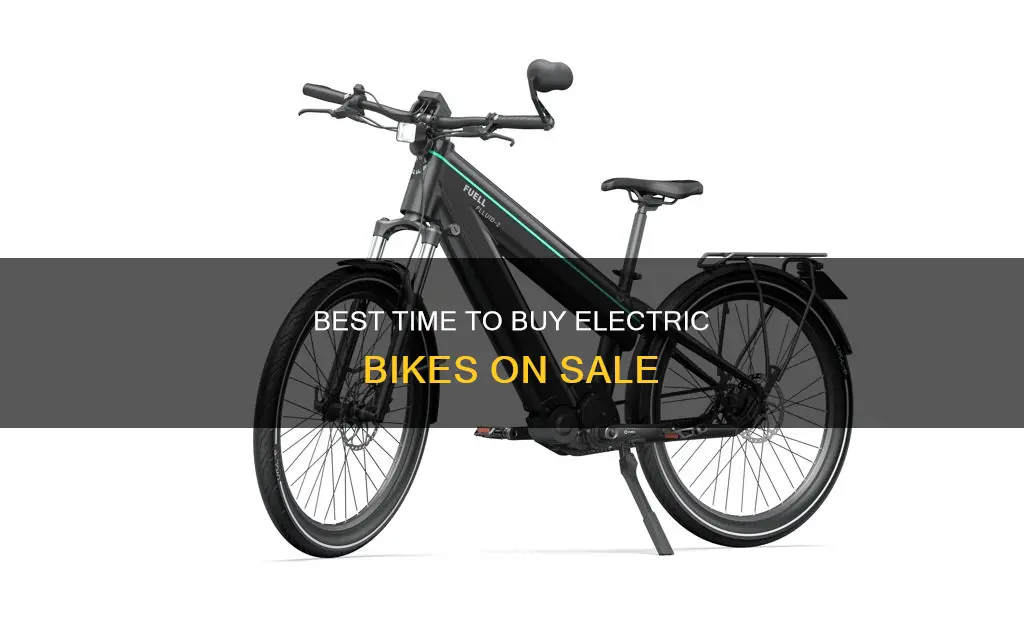 when do electric bikes go on sale