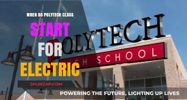Polytech Electric Classes: When Do They Begin?