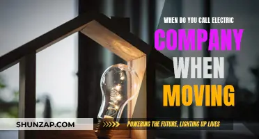 Electricity Essentials: Moving Timeline for a Smooth Transition
