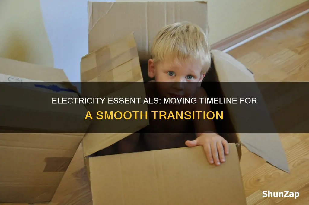 when do you call electric company when moving