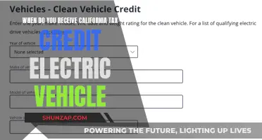 Unlocking California's EV Tax Credit: When You Get It