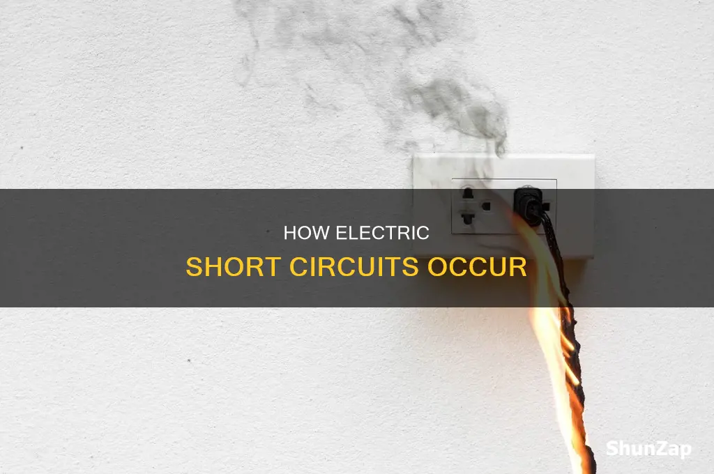 when does a electric short circuit occur